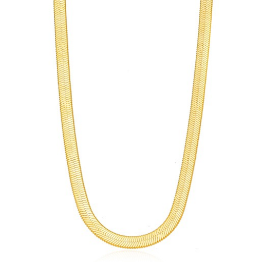 COLAR MALHA DOURADO