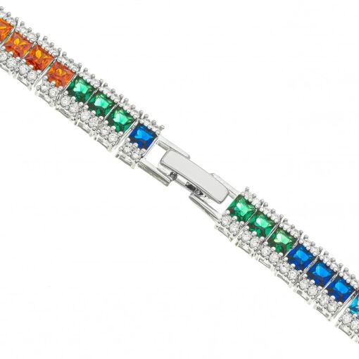 COLAR CHOKER RIVIERA CRAVEJADA COLORIDA