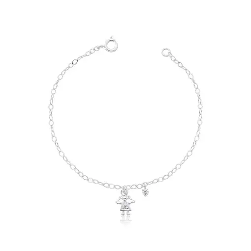 PULSEIRA PRATA INFANTIL