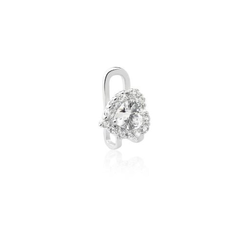 PIERCING PRATA BRANCA