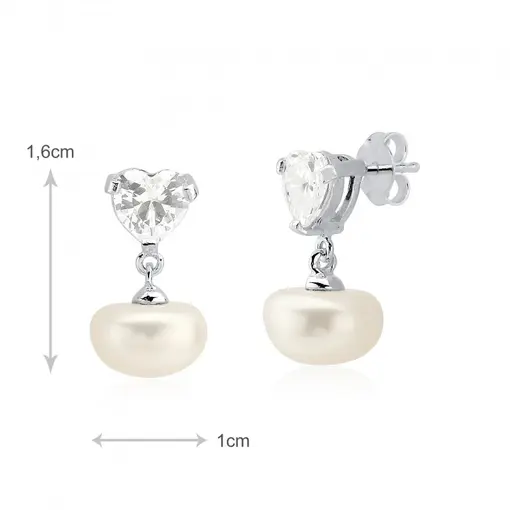 819BR CORACAO COM PEROLA BIWA 10,00mm