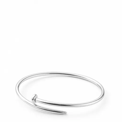 313BRACELETE DE PRATA PREGO