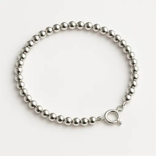 348PULS DE PRATA BOLINHAS