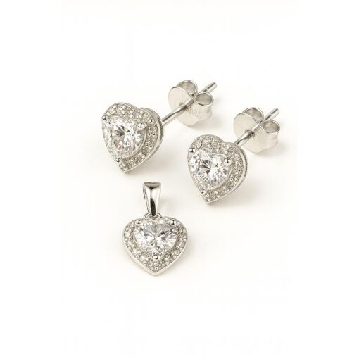 CONJUNTO CORAÇÃO CRISTAL