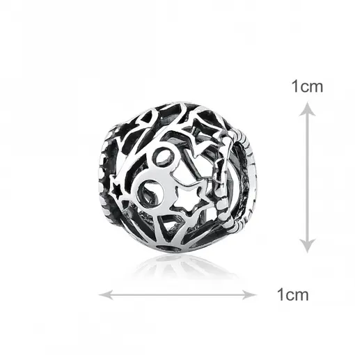 946BERLOQUE PRATA SOL LUA ESTRELA