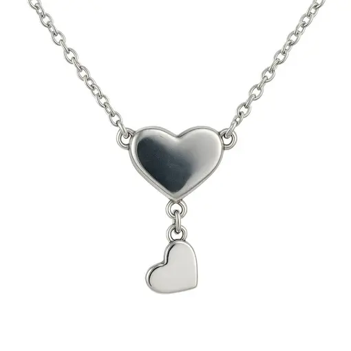 GARGANTILHA DE PRATA PÊNDULO DO AMOR