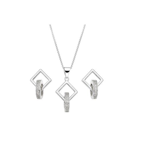 CONJUNTO DE PRATA MODERNO
