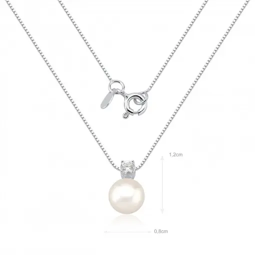 838GARG PEROLA BIWA 8,00mm E ZIRC