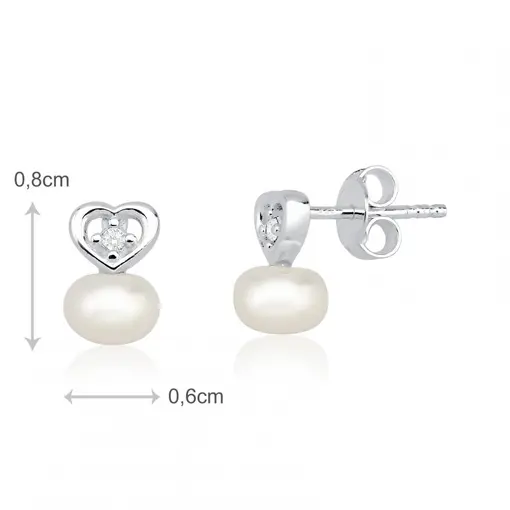 806BR CORACAO E PEROLA BIWA 6,00mm