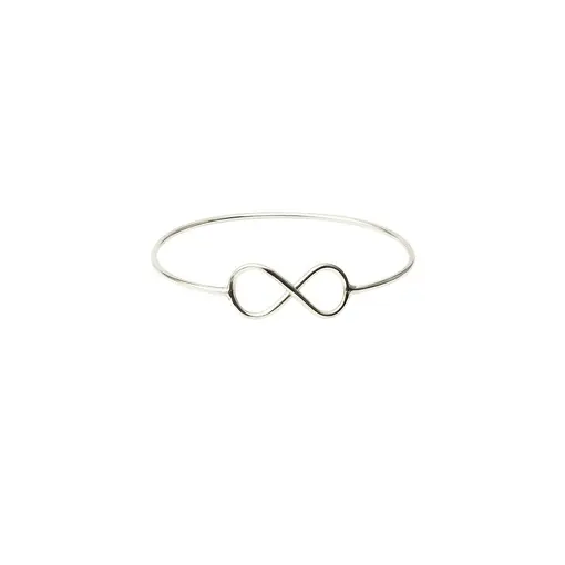 BRACELETE DE PRATA INFINITO