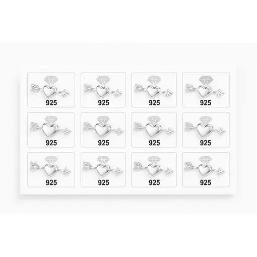 59BR DE PRATA CORAÇÃO CUPIDO