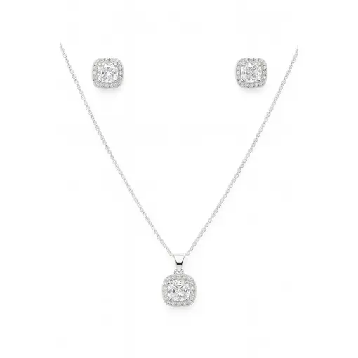 308CONJ DE PRATA QUADRADO