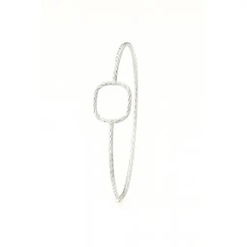 973BRACELETE QUADRADO TORCIDO