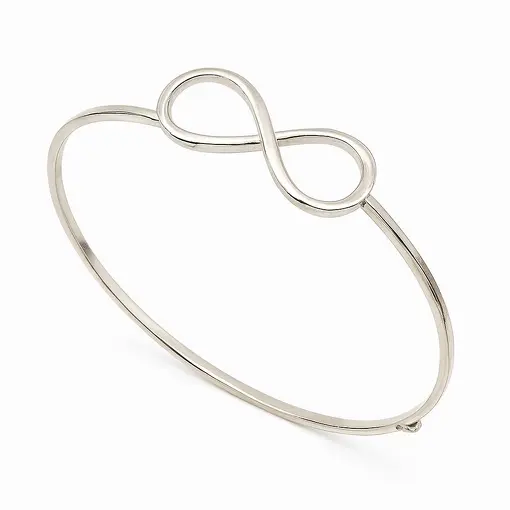 BRACELETE DE PRATA INFINITO