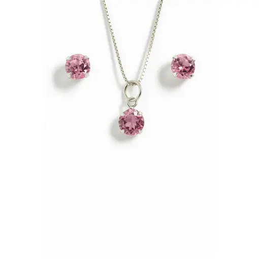 414CONJ  PONTO DE LUZ ROSA