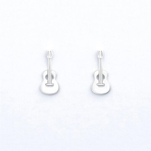 CARTELA BRINCO DE PRATA VIOLÃO