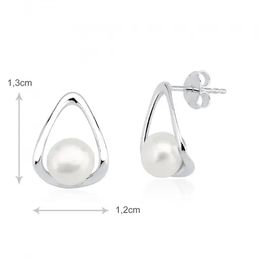 815BR PEROLA TRIANGULO COM BIWA 7,00mm