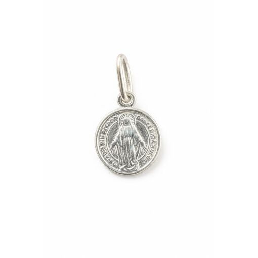 PINGENTE DE PRATA MEDALHA DE SÃO BENTO