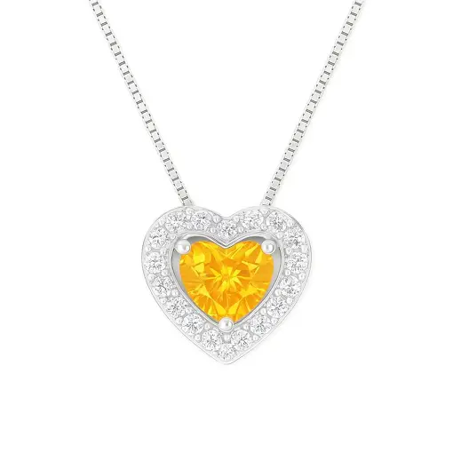 850GARG CORAÇÃO AMARELO