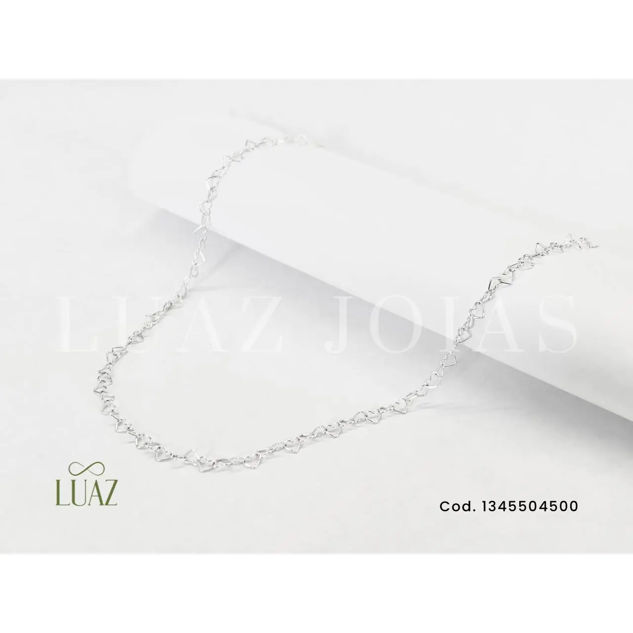 Corrente de Coração 0,40