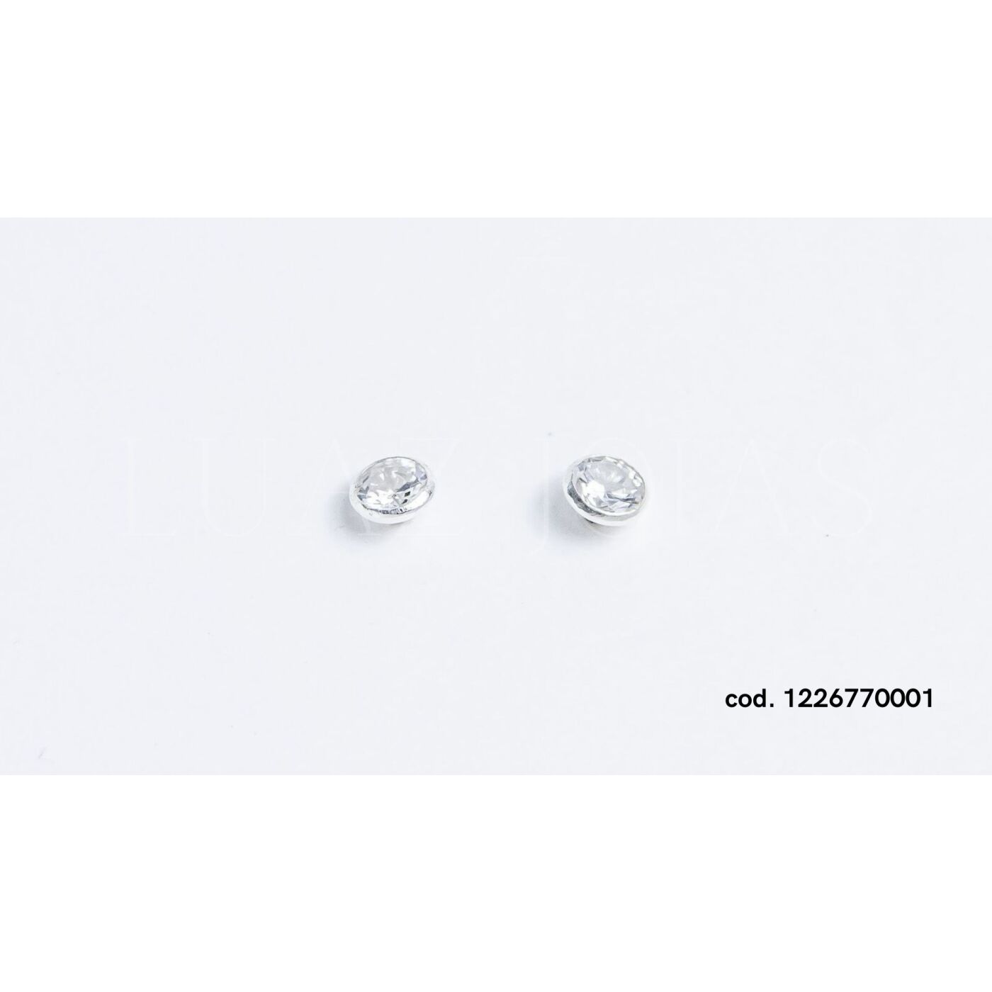 Brinco Ponto de Luz Achatado G