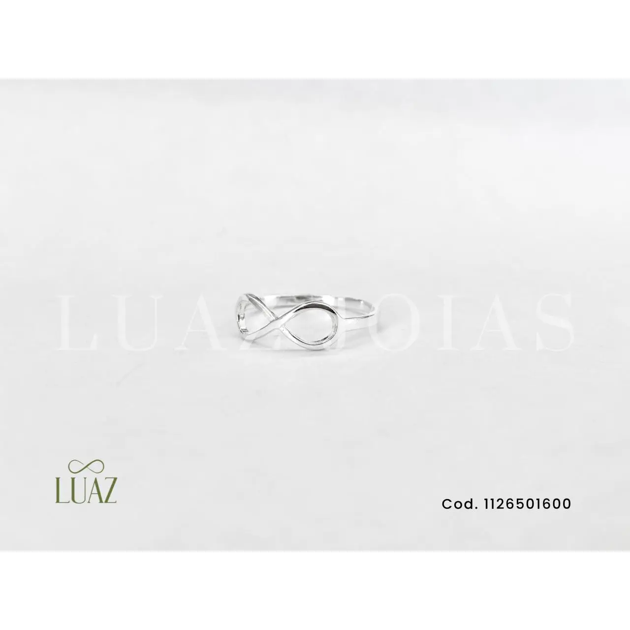 Anel infinito liso