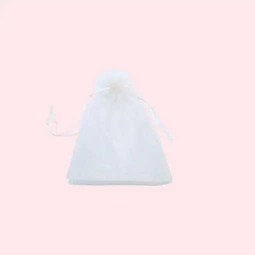 EMBALAGEM SAQUINHO ORGANZA 17X21CM COM 10 UNIDADES