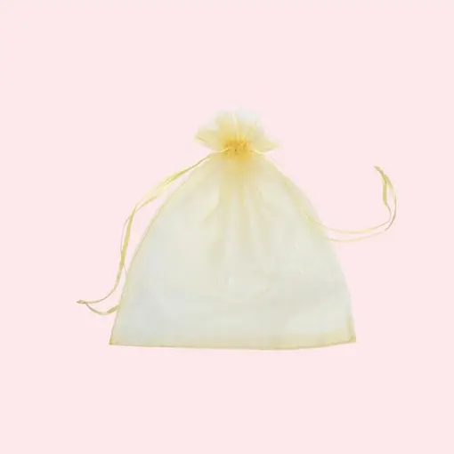 EMBALAGEM SAQUINHO ORGANZA 17X21CM COM 10 UNIDADES