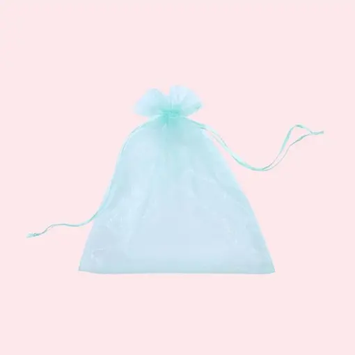 EMBALAGEM SAQUINHO ORGANZA 17X21CM COM 10 UNIDADES