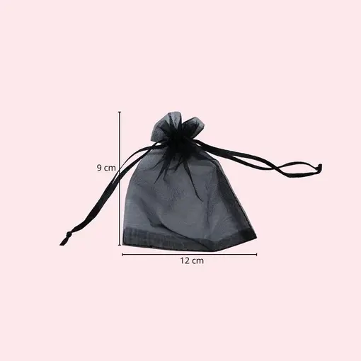 SAQUINHO ORGANZA SIMPLES 09X12 C/10