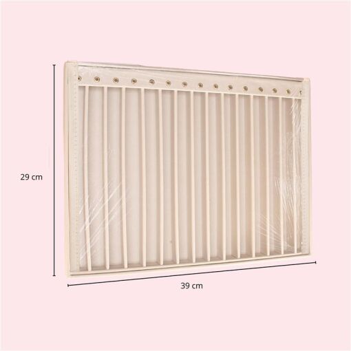 BANDEJA CORINO S/TAMPA CANELADA ESTREITA PARA  PULSEIRAS