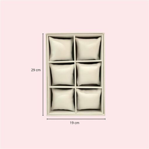 BANDEJA CORINO PEQUENA C/ TAMPA BIG PARA PULCEIRAS E BRACELETES