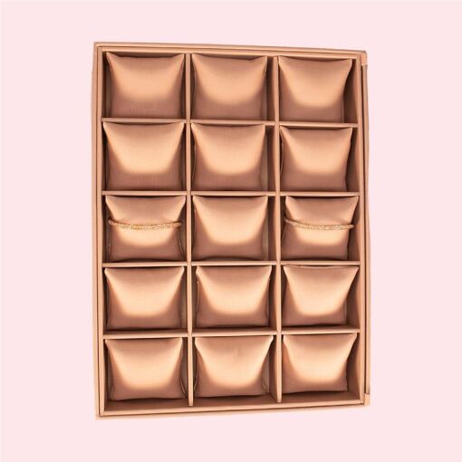 BANDEJA DE CORINO C/ TAMPA BIG- PARA BRACELETES, PULSEIRAS E REL