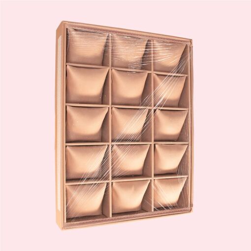 BANDEJA DE CORINO C/ TAMPA BIG- PARA BRACELETES, PULSEIRAS E REL