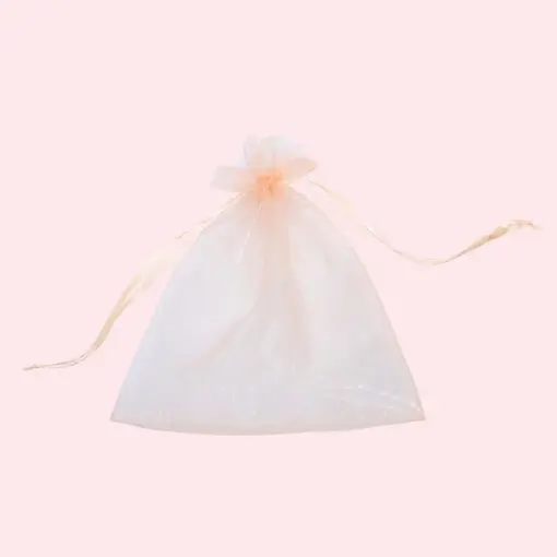 EMBALAGEM SAQUINHO ORGANZA 17X21CM COM 10 UNIDADES