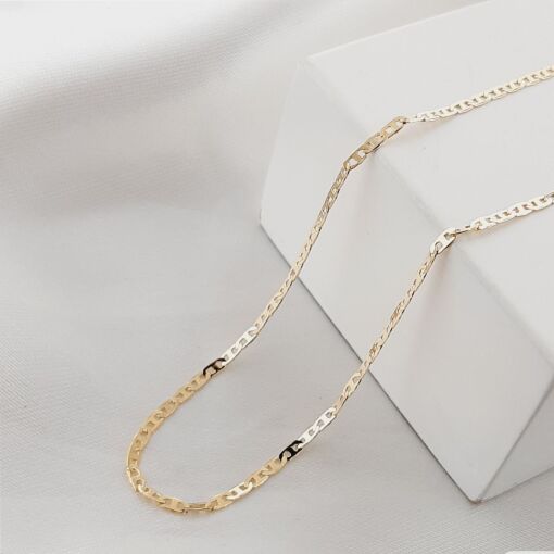 Corrente de elo cartier dourado.