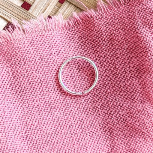 Piercing de Prata Argola 1cm