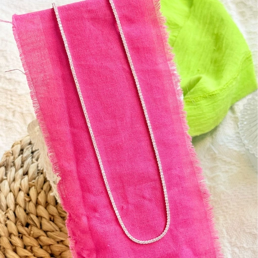 Colar Riviera de Prata 1,5mm