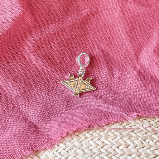 Berloque Recursos Humanos de Prata