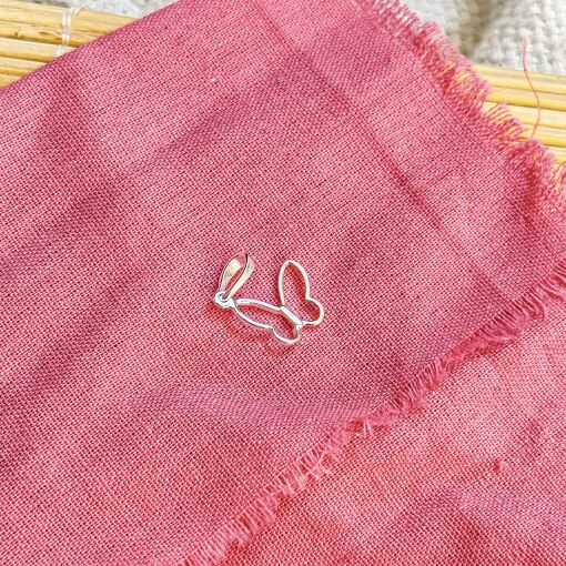 Pingente Borboleta Vazada de Prata