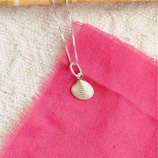 Conjunto Concha de Prata