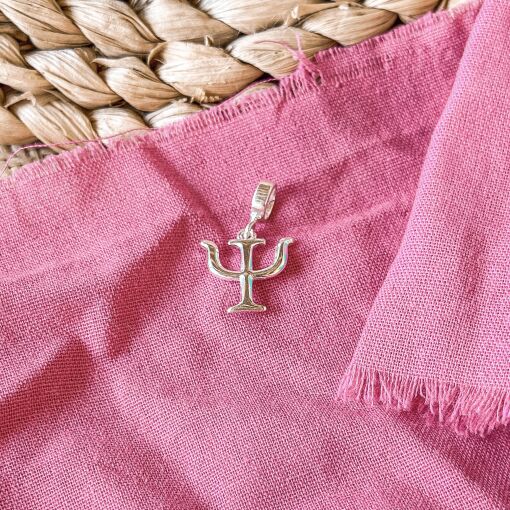 Berloque Psicologia de Prata