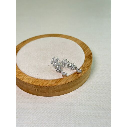 BRINCO FLOR ZIRCONIA