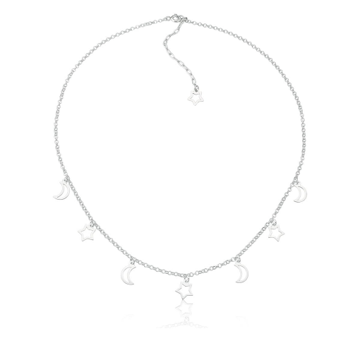 CHOKER LUA E ESTRELAS VAZADAS