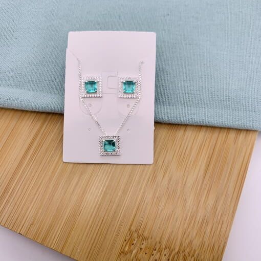 CONJUNTO MOLDURA QUADRADO 5MM TURMALINA