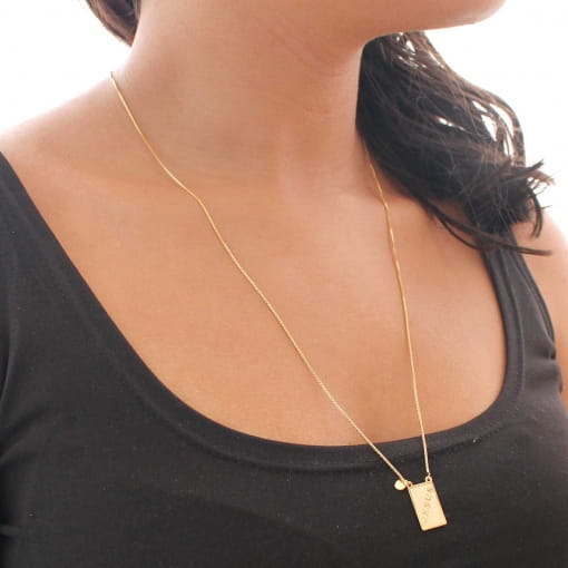 Escapulário escudo da fé corrente veneziana