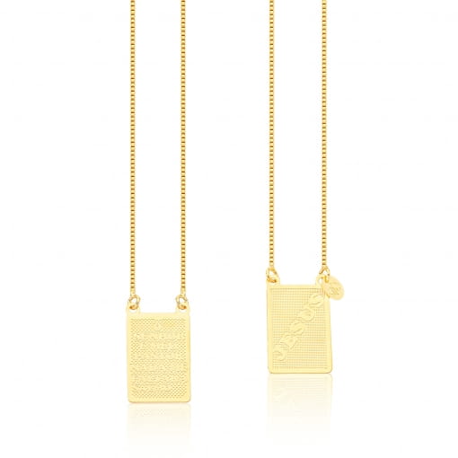 Escapulário o senhor é meu pastor e nada me faltará veneziana