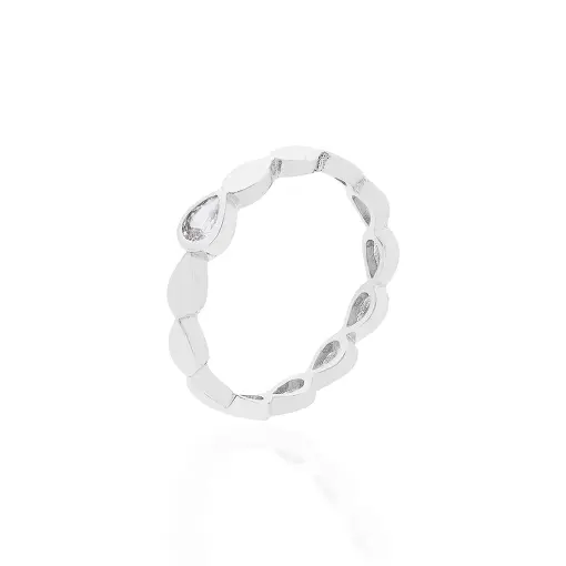 ANEL GOTAS LISAS MEIO GOTA 3 MM CRAVACAO INGLESA