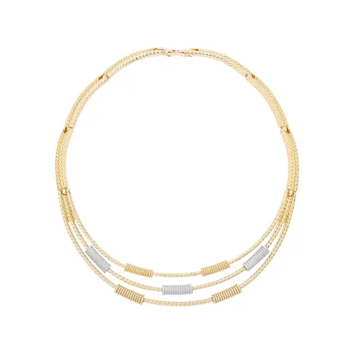 COLAR TRIPLO TEXTURIZADO