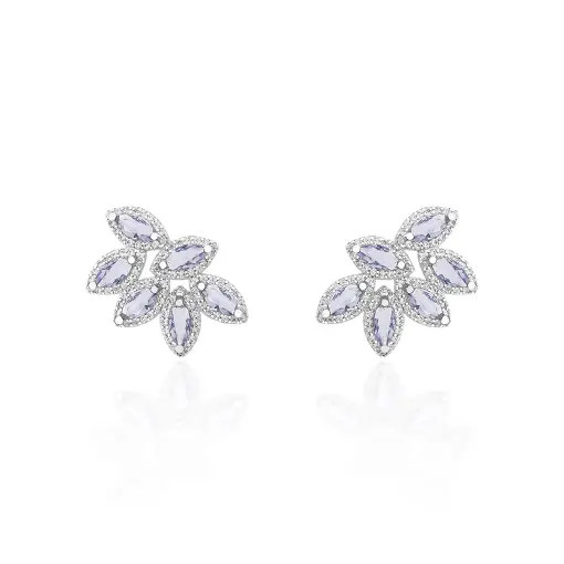 EARCUFF SEIS NAVETES 3 MM CRAVACAO EM VOLTA